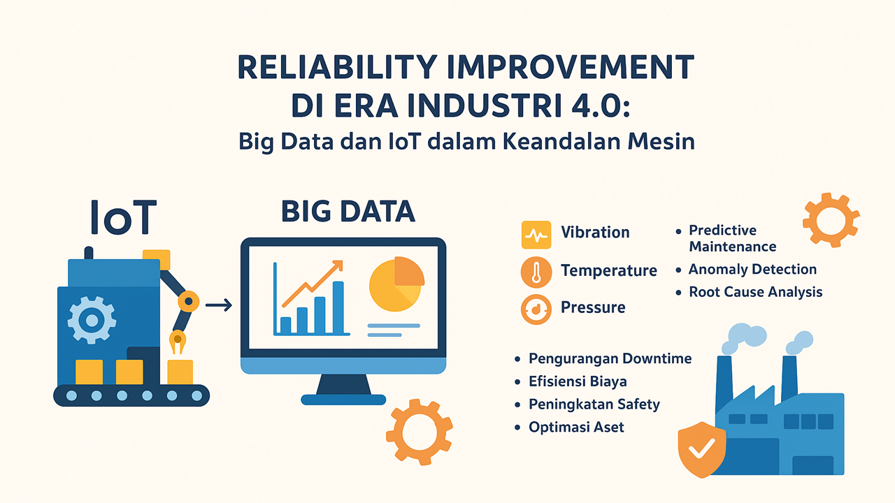 Reliability Improvement di Era Industri 4.0: Big Data dan IoT dalam Keandalan Mesin