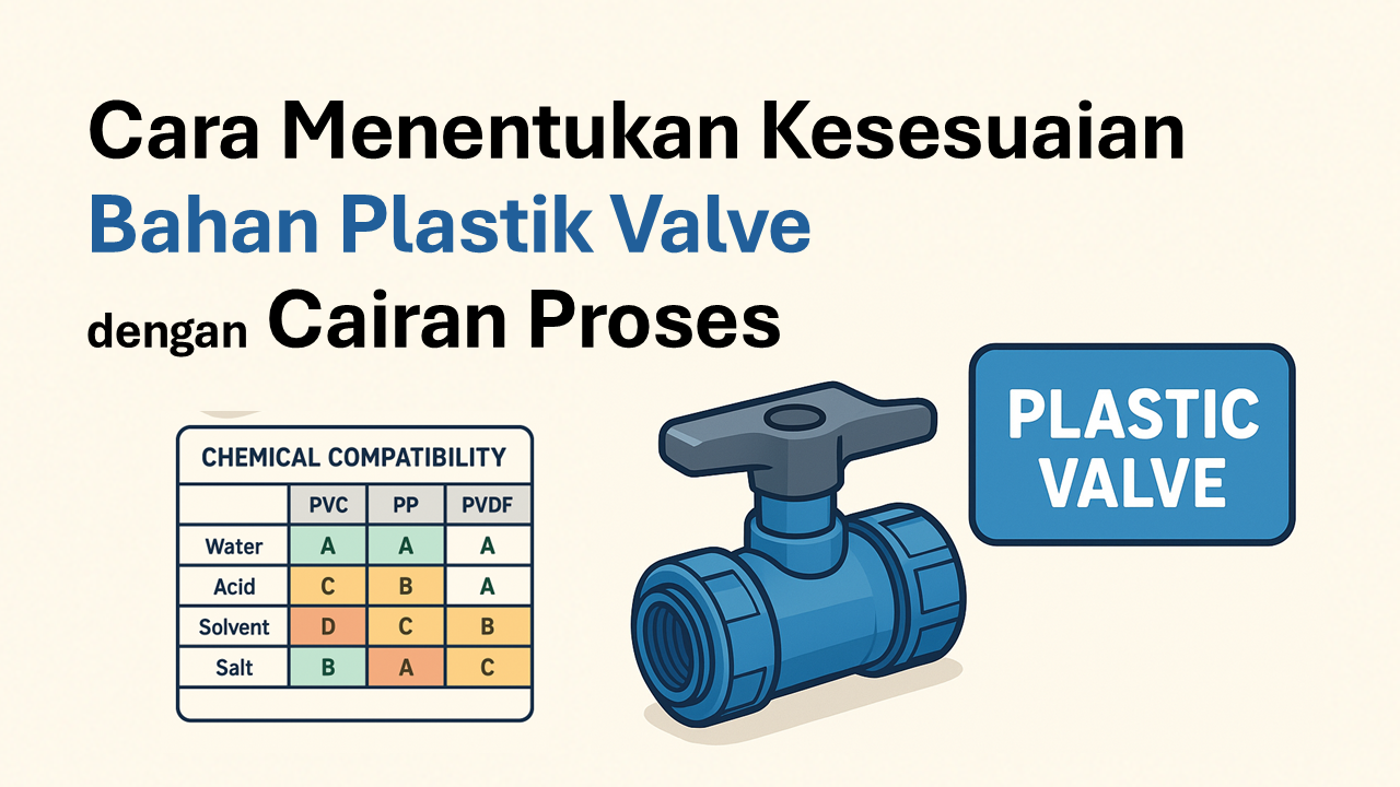 Cara Menentukan Kesesuaian Bahan Plastik Valve dengan Cairan Proses